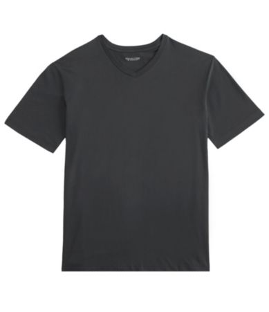 Roundtree & Yorke Solid V-Neck Tee