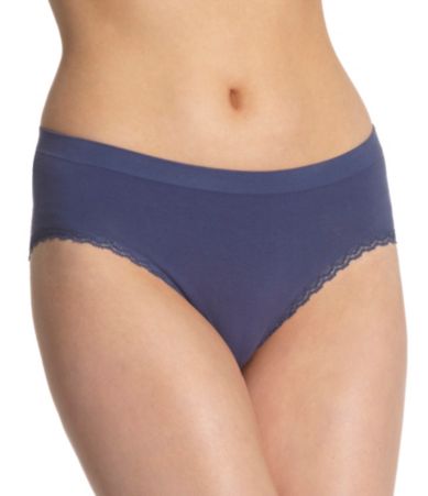 New! Modern Movement Cotton Seamless Hi-Cut Brief