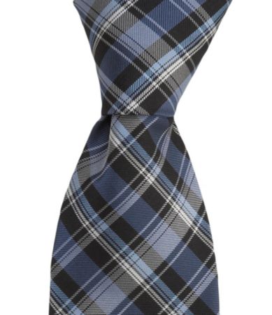 Roundtree & Yorke Trademark Plaid Tie