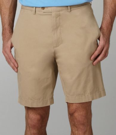 Cremieux Summer Twill Flat-Front Shorts