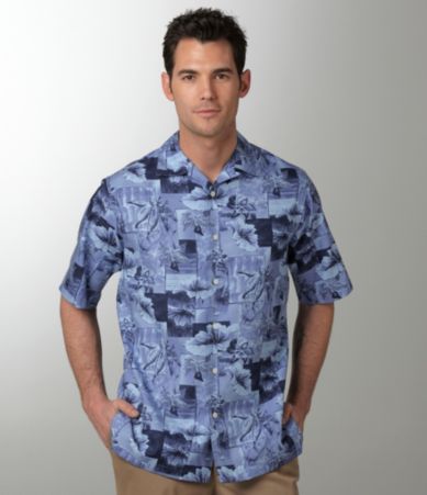 Daniel Cremieux Signature Printed Camp Sportshirt
