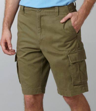 Roundtree & Yorke Washed Twill Cargo Shorts