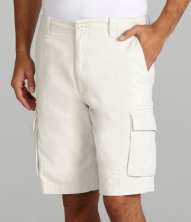 Roundtree & Yorke Washed Twill Cargo Shorts