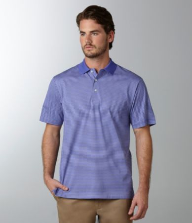 Daniel Cremieux Signature Thin Striped Jersey Polo Shirt