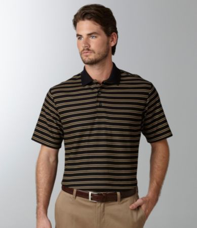 Daniel Cremieux Signature Thin Striped Pique Polo Shirt