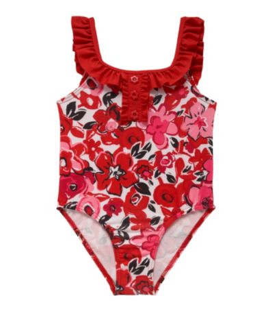 Penelope Mack 4 6X Flower Print 1Pc. Swimsuit $19.99