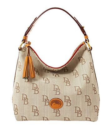 Dooney & Bourke Signature Florentine Zipper Top Satchel