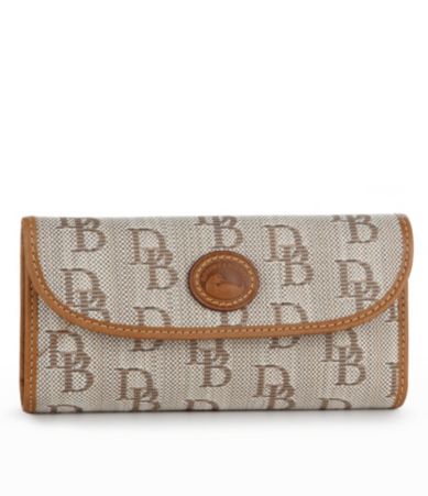 Dooney & Bourke Leather Checkbook Organizer