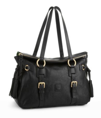 Dooney & Bourke Double Strap Tassel Satchel