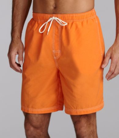 Roundtree & Yorke Solid Swim Trunks