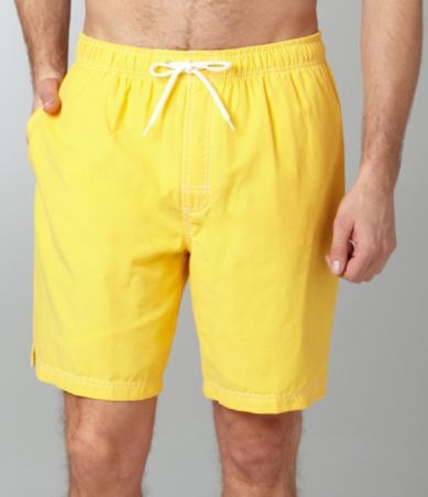 Roundtree & Yorke Solid Swim Trunks