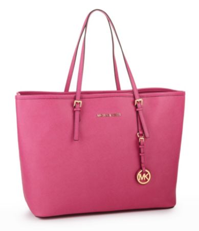 MICHAEL Michael Kors Medium Leather Travel Tote