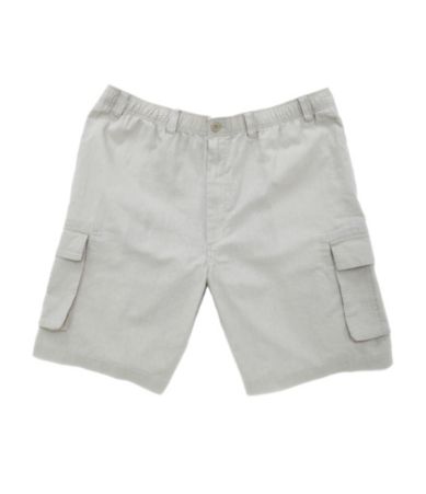 Roundtree & Yorke Linen-Blend Cargo Shorts