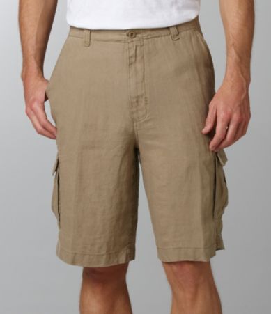Caribbean Linen Cargo Shorts