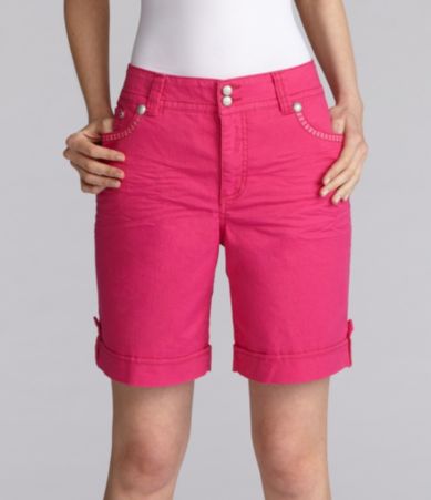 Code Bleu Colored Cuffed Shorts