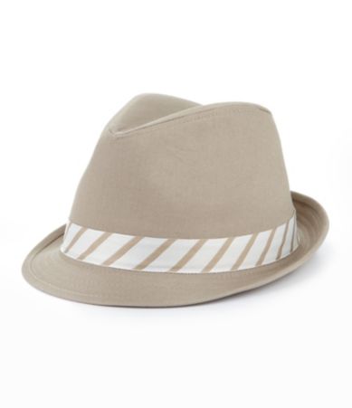Cremieux Repp Striped Fedora Hat
