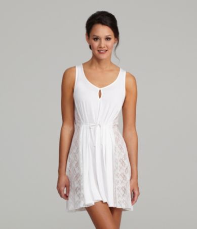 Midnight by Carole Hochman Lace Embrace Chemise