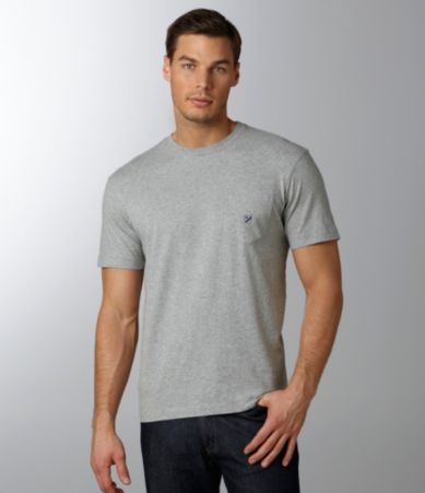 Cremieux Solid Crewneck Pocket Tee