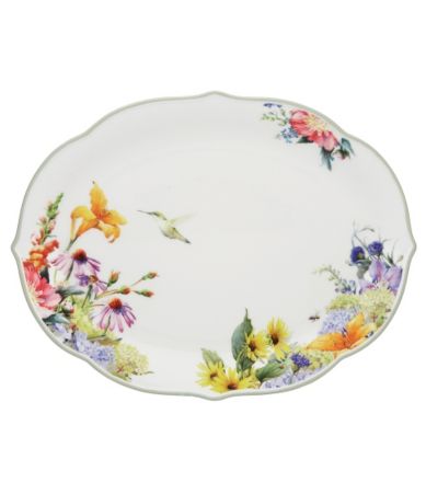 16.5 Oval Platter   Medley