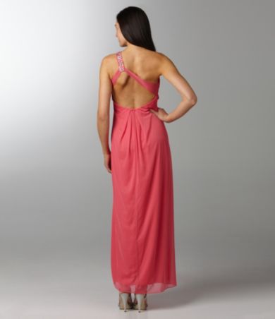 Xscape One-Shoulder Gown