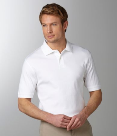 Roundtree & Yorke Big & Tall Luster Soft Solid Pique Polo Shirt