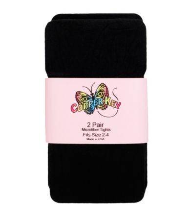 Copper Key Microfiber Opaque Tights 2-Pack