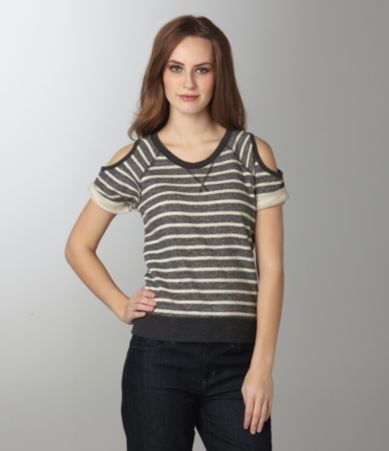 Alternative Apparel Ace Cold Shoulder Top $49.00