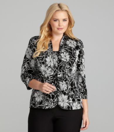 Alex Evenings Woman Twin Set