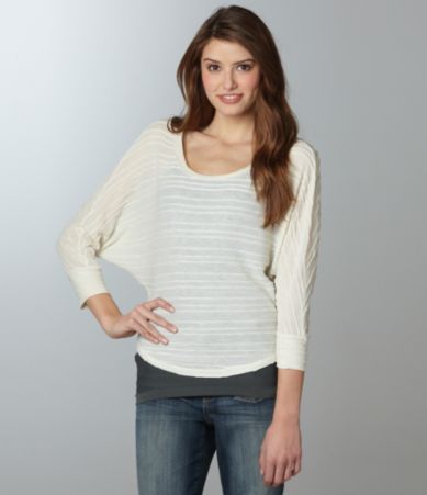 Eyeshadow Pintuck Dolman Top