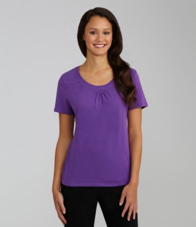 Westbound Scoopneck Slub Knit Top