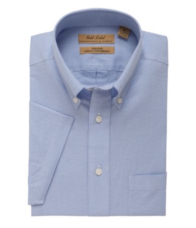 Roundtree & Yorke Gold Label Houndstooth Sportshirt