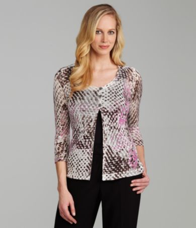 ZoZo Woman Color Splash Cardigan $168.00