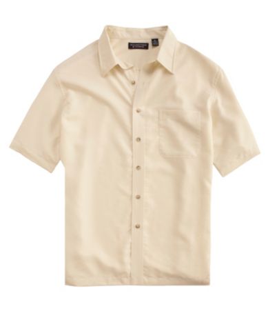 Roundtree & Yorke Polynosic Diamond Dobby Sportshirt