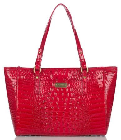 Brahmin Glossy Collection Medium Arno Tote