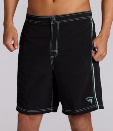 Caribbean Solid Basic Swim Trunk