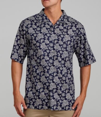 Daniel Cremieux Signature Printed Camp Shirt