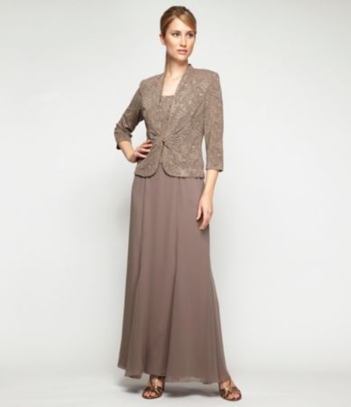 Alex Evenings Woman Jacket Dress