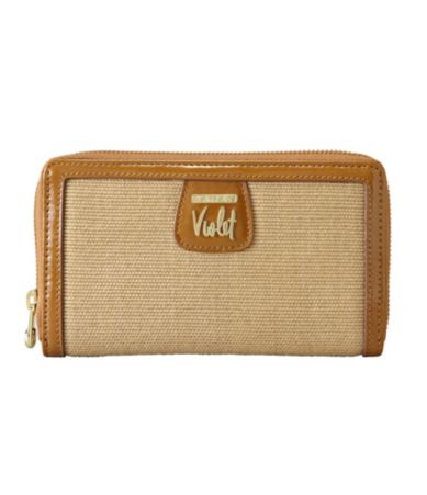 Sarah Violet Seagrove Zip Checkbook Wallet