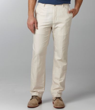 Roundtree & Yorke Casuals Flat Front Pants