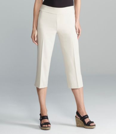 Investments Petites PARK AVE fit Pull-On Capri Pants