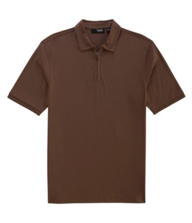Murano Liquid Luxury Half-Zip Polo Shirt
