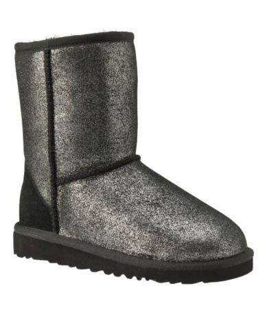 UGG Australia Girls Classic Short Glitter Boots