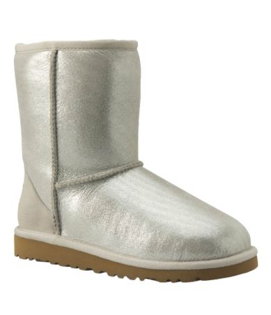 UGG Australia Girls Classic Short Glitter Boots