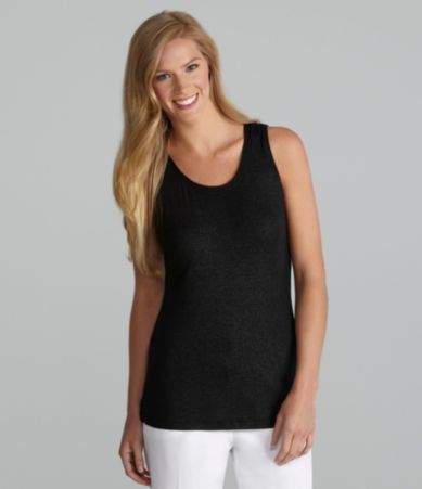 Investments ll Foil Scoopneck Shell