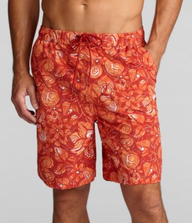 Caribbean Tonal Hibiscus Swim Trunk