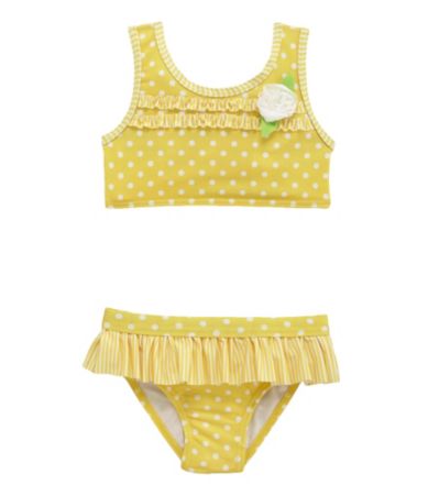 Penelope Mack 4 6X Polka Dot 2 Piece Swimsuit $19.99