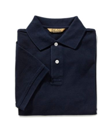 Roundtree & Yorke Gold Label Slim-Fit Solid Pique Polo Shirt