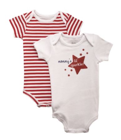 Baby Starters Infant Mommy´s Lil´ Sparkler Bodysuit 2 Pack $9.99