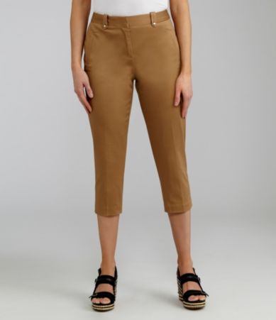Peter Nygard Stretch Sateen Capri Pants