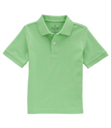 Class Club 2T-7 Solid Polo Shirt